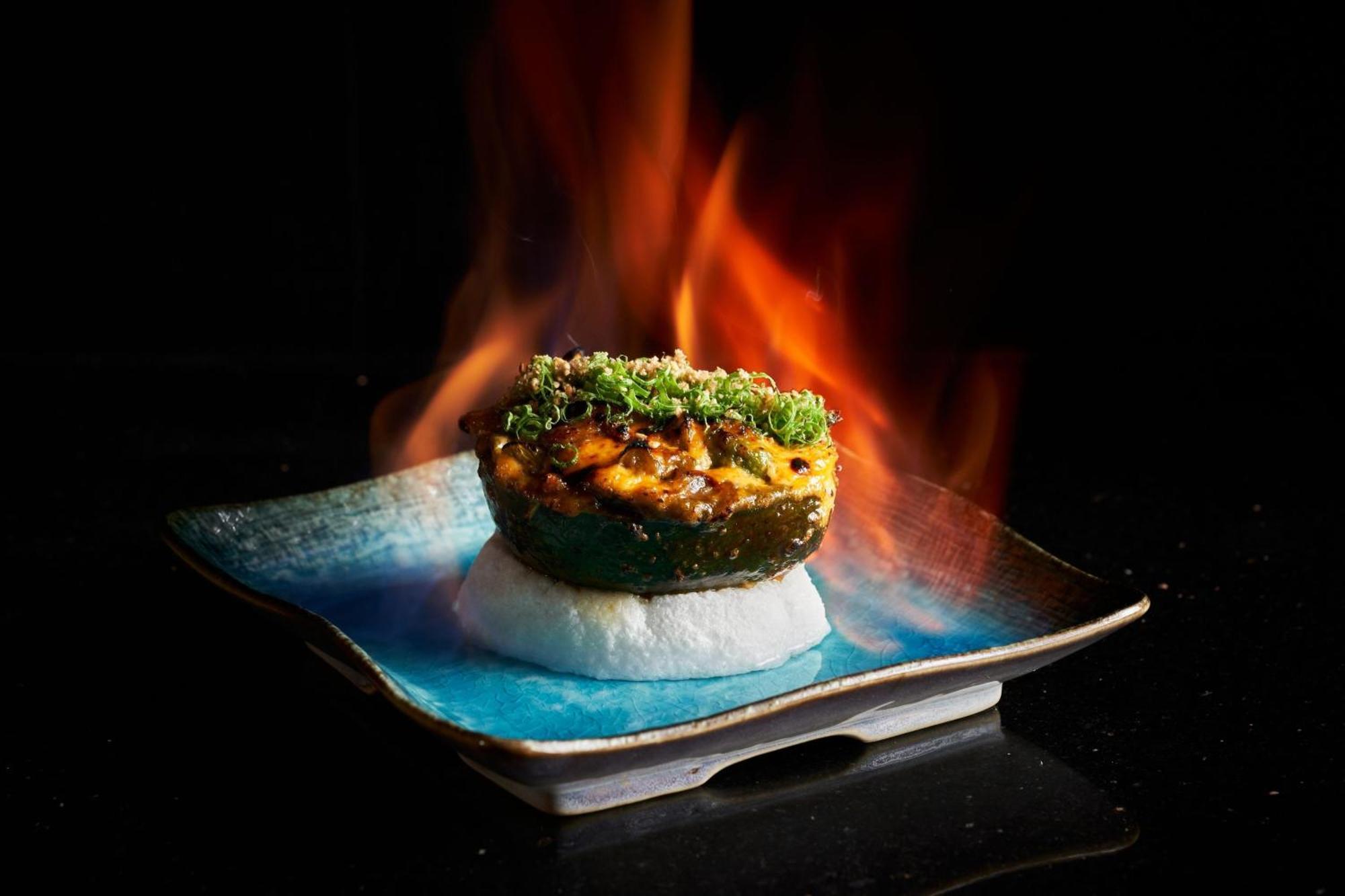 Marriott Resort Palm Jumeirah, Ντουμπάι Εξωτερικό φωτογραφία A flaming scallop
