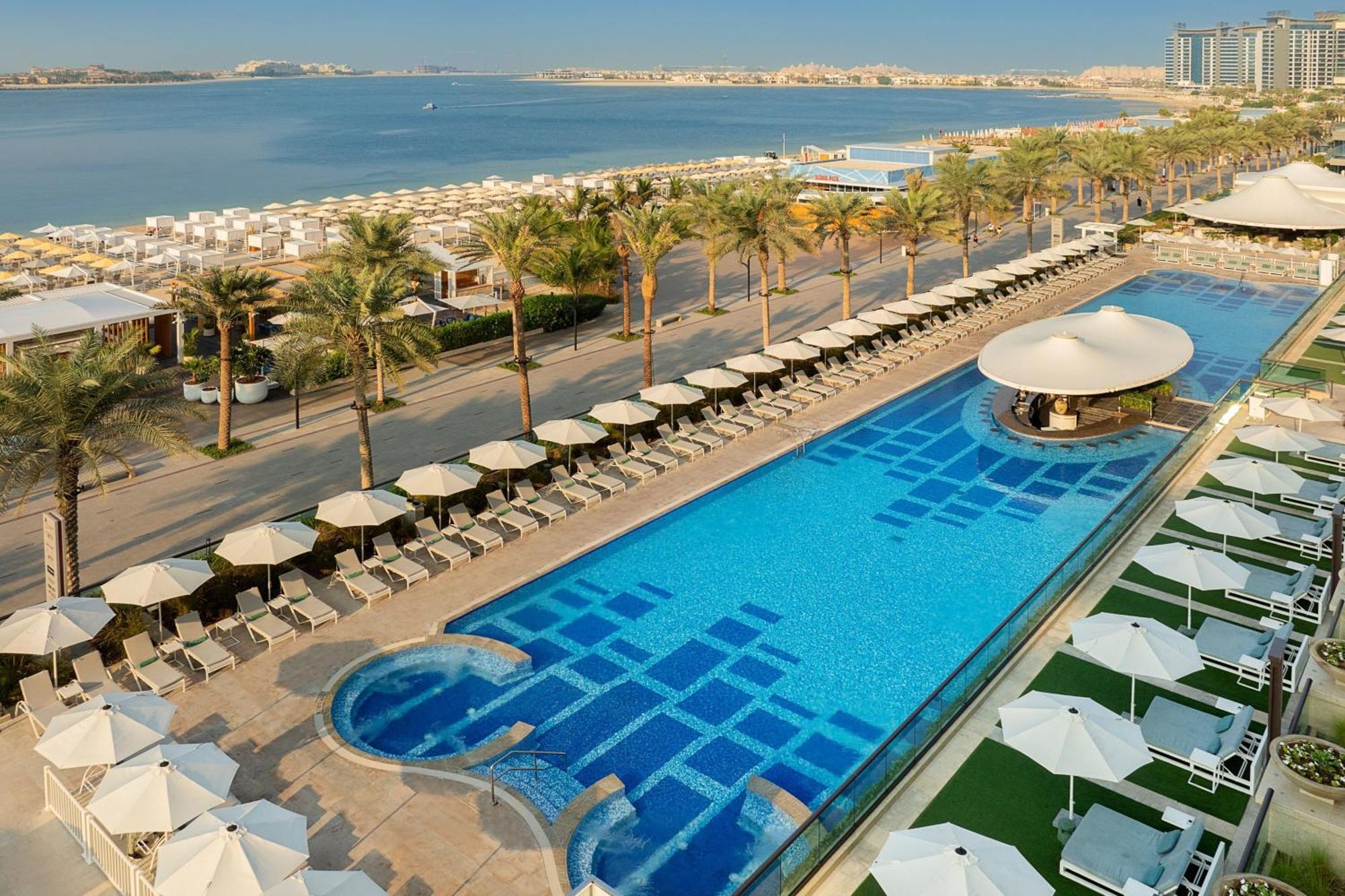 Marriott Resort Palm Jumeirah, Ντουμπάι Εξωτερικό φωτογραφία The Palm Beach Pool