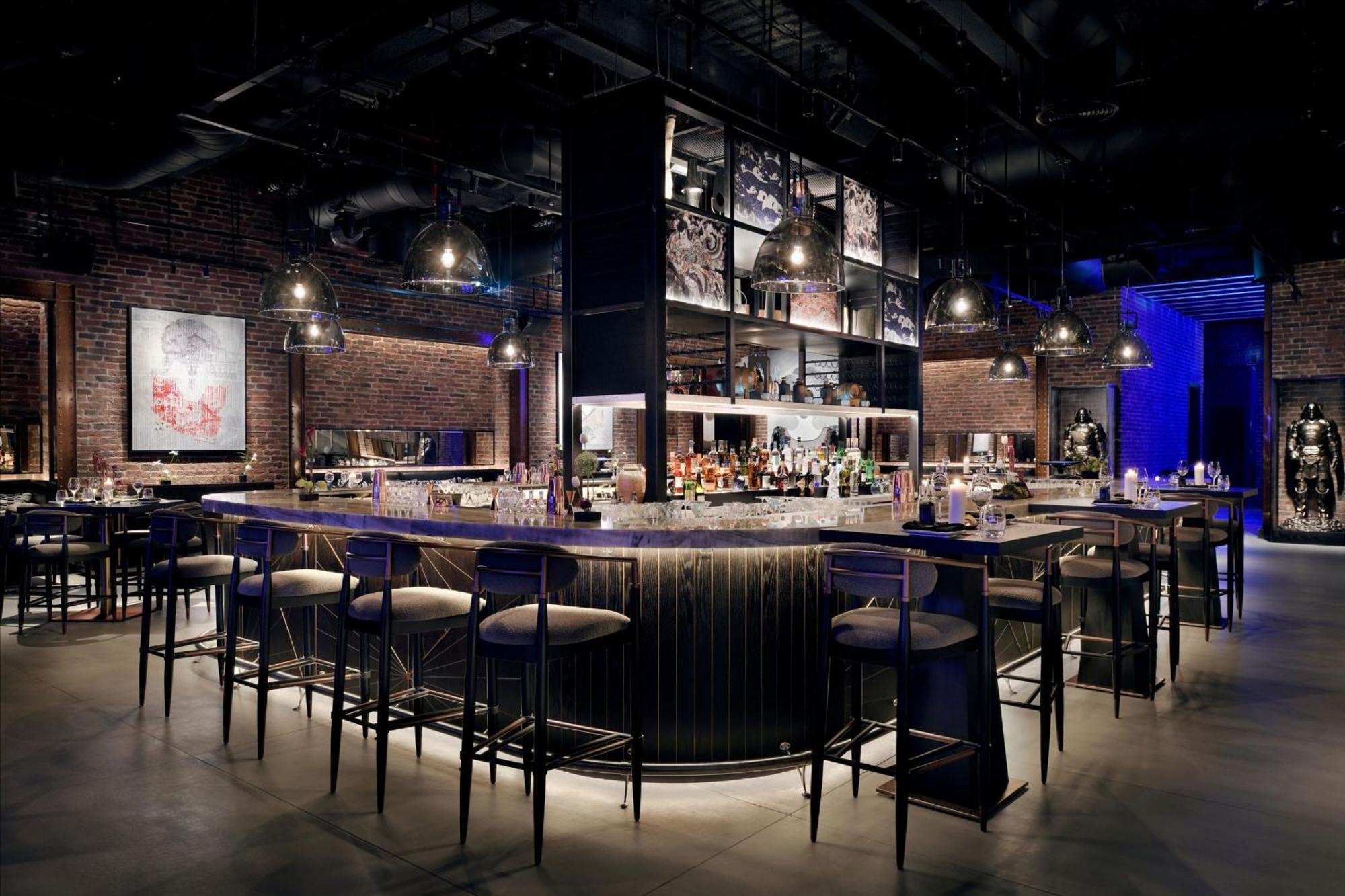 Marriott Resort Palm Jumeirah, Ντουμπάι Εξωτερικό φωτογραφία The bar at the restaurant