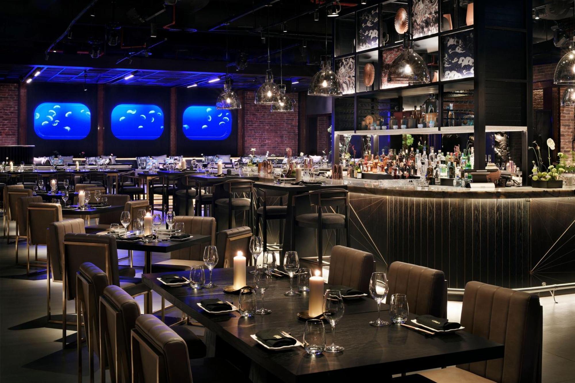 Marriott Resort Palm Jumeirah, Ντουμπάι Εξωτερικό φωτογραφία The interior of the restaurant