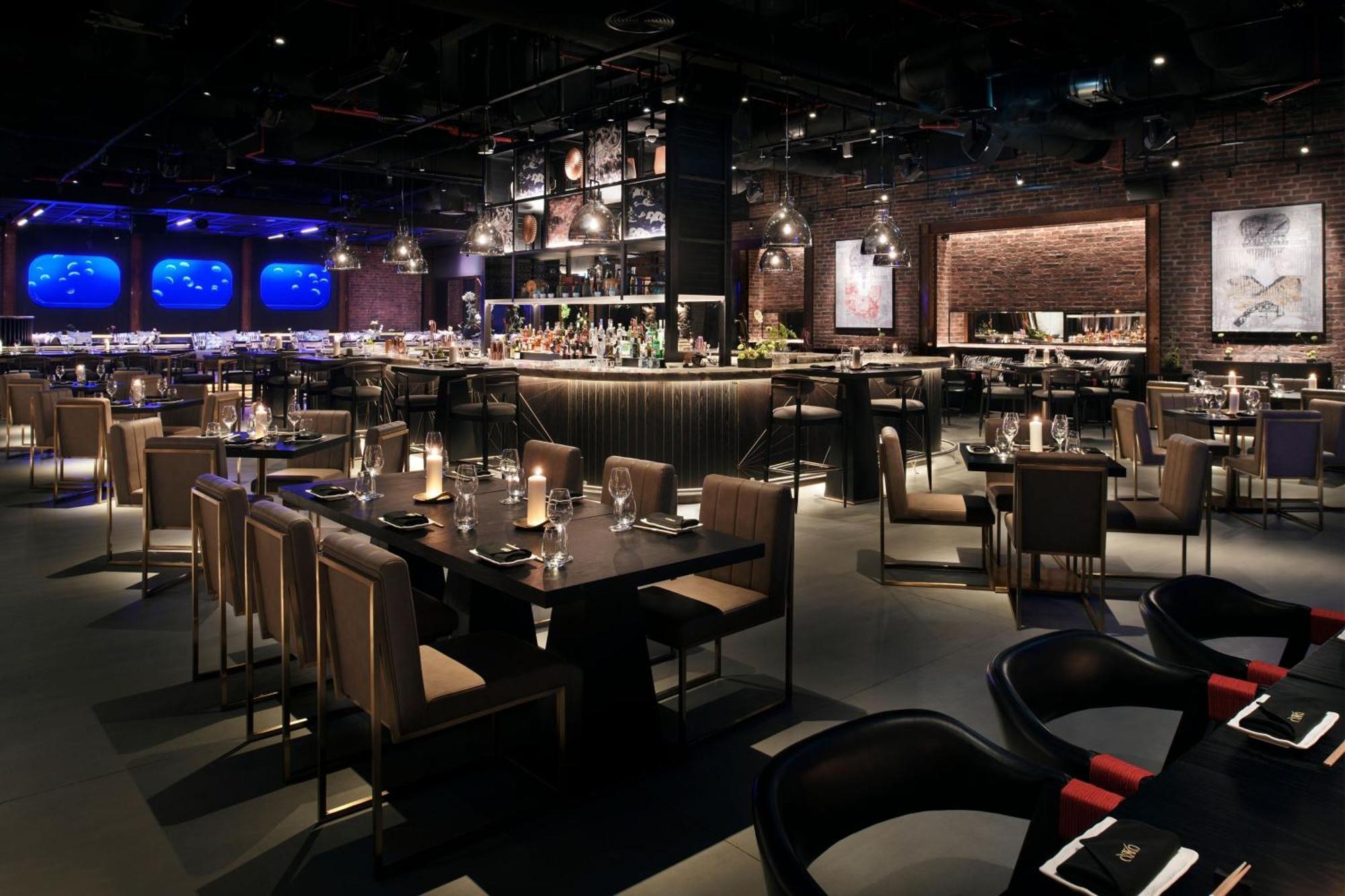 Marriott Resort Palm Jumeirah, Ντουμπάι Εξωτερικό φωτογραφία The interior of the restaurant