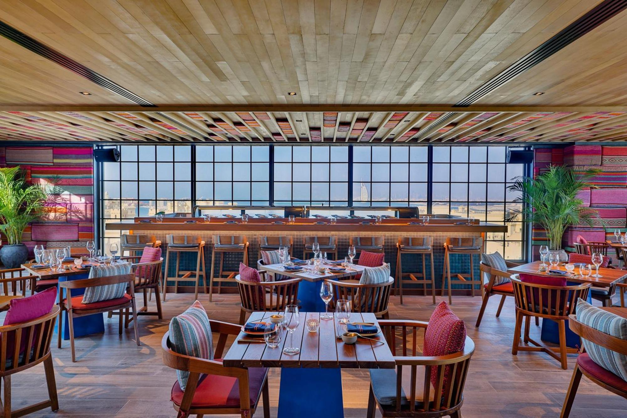 Marriott Resort Palm Jumeirah, Ντουμπάι Εξωτερικό φωτογραφία The interior of the restaurant